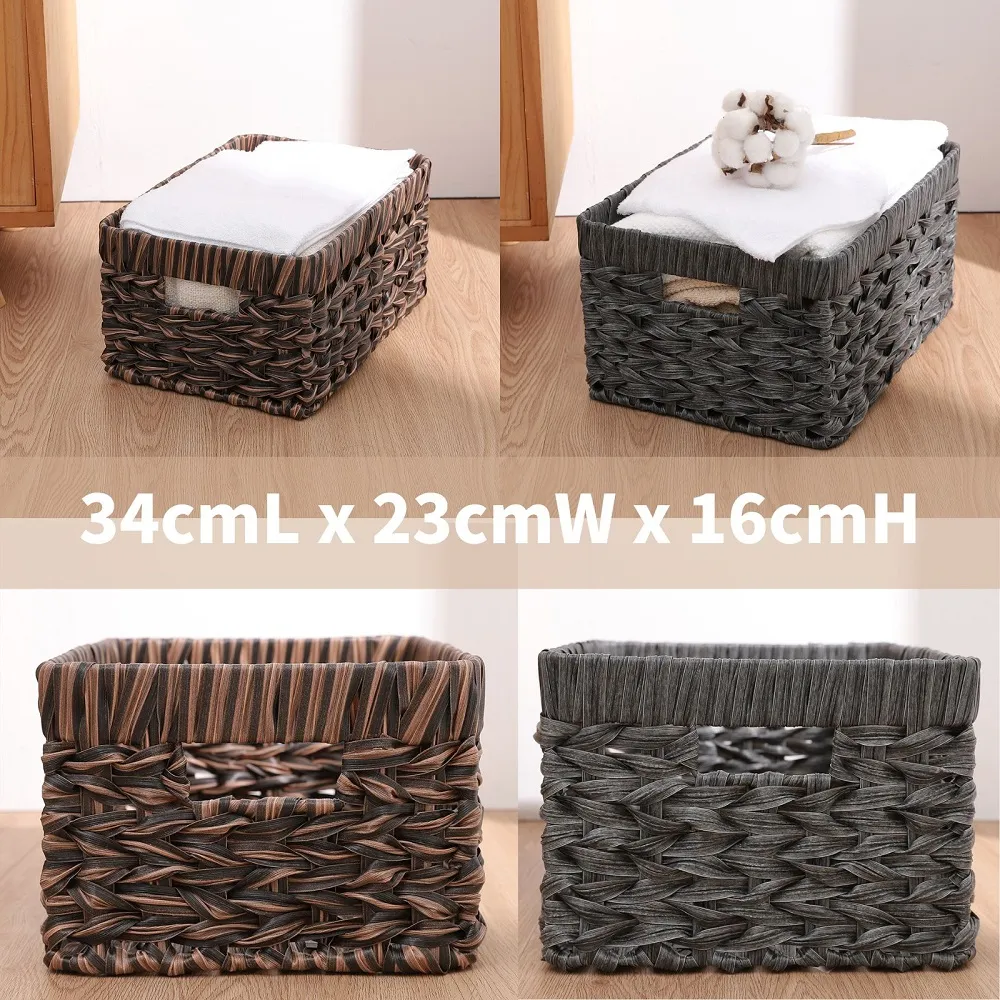 【米禾】可堆疊 簡約質感收納籃 M(三色可選 編織籃 收納箱 置物箱) 歷史價格詳細信息