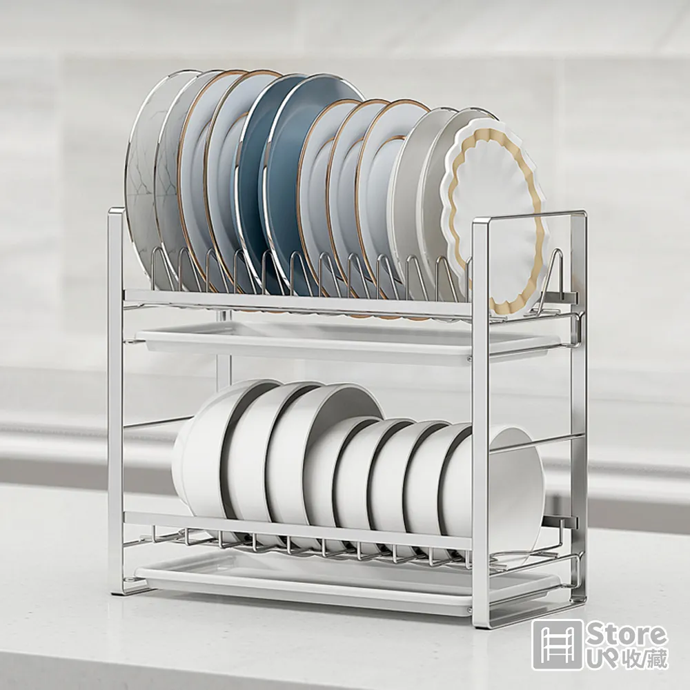 【Store up 收藏】頂級304不鏽鋼 雙層砧板架 鍋蓋架(AD461) 歷史價格詳細信息