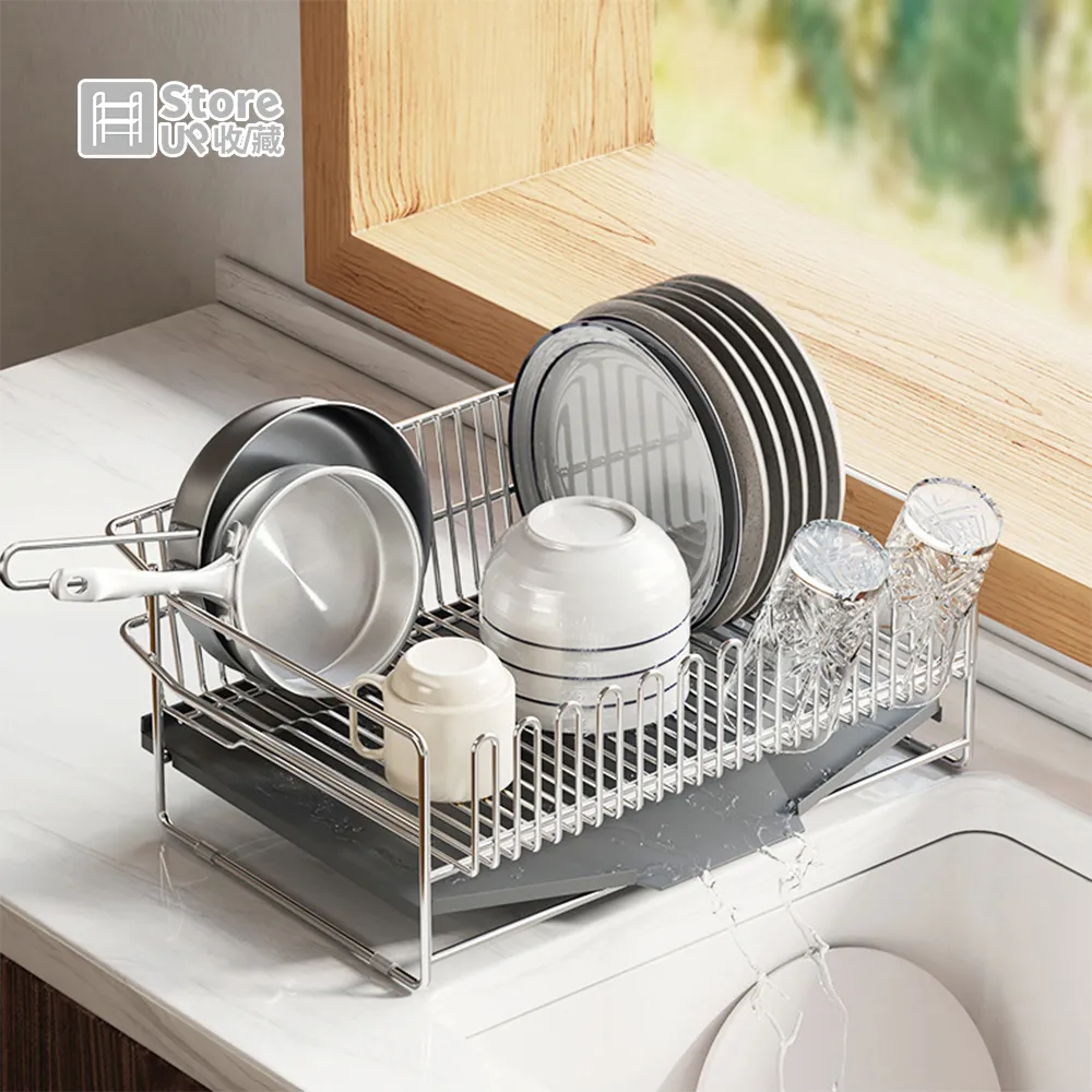 【Store up 收藏】頂級304不鏽鋼 簡約系列 多功能刀具砧板架(AD220) 歷史價格詳細信息