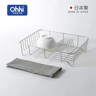 【日本大木金屬】Outline 日製究極鏤線18-8不鏽鋼加大型餐具瀝水籃(附筷架&吸水墊) 歷史價格詳細信息