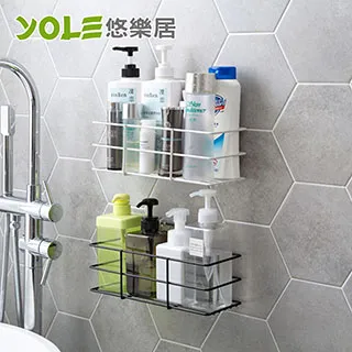 【YOLE悠樂居】無痕貼免釘浴室防水置物紙巾盒-黑(2入) 歷史價格詳細信息