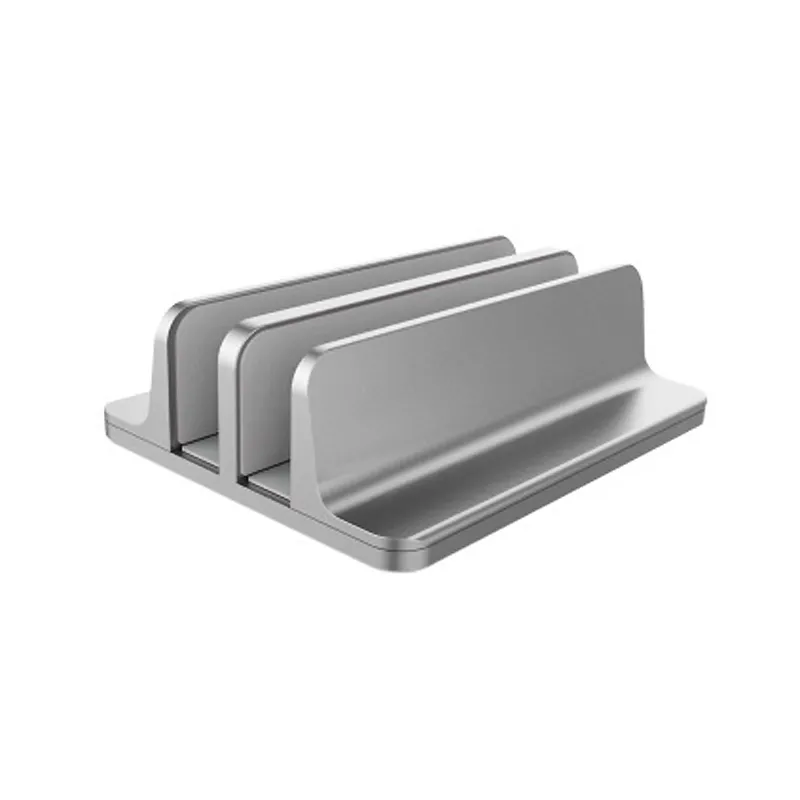 【 鋁合金筆電收納架-雙槽 (玫瑰金/銀/黑) 】 【AB1378】 歷史價格詳細信息