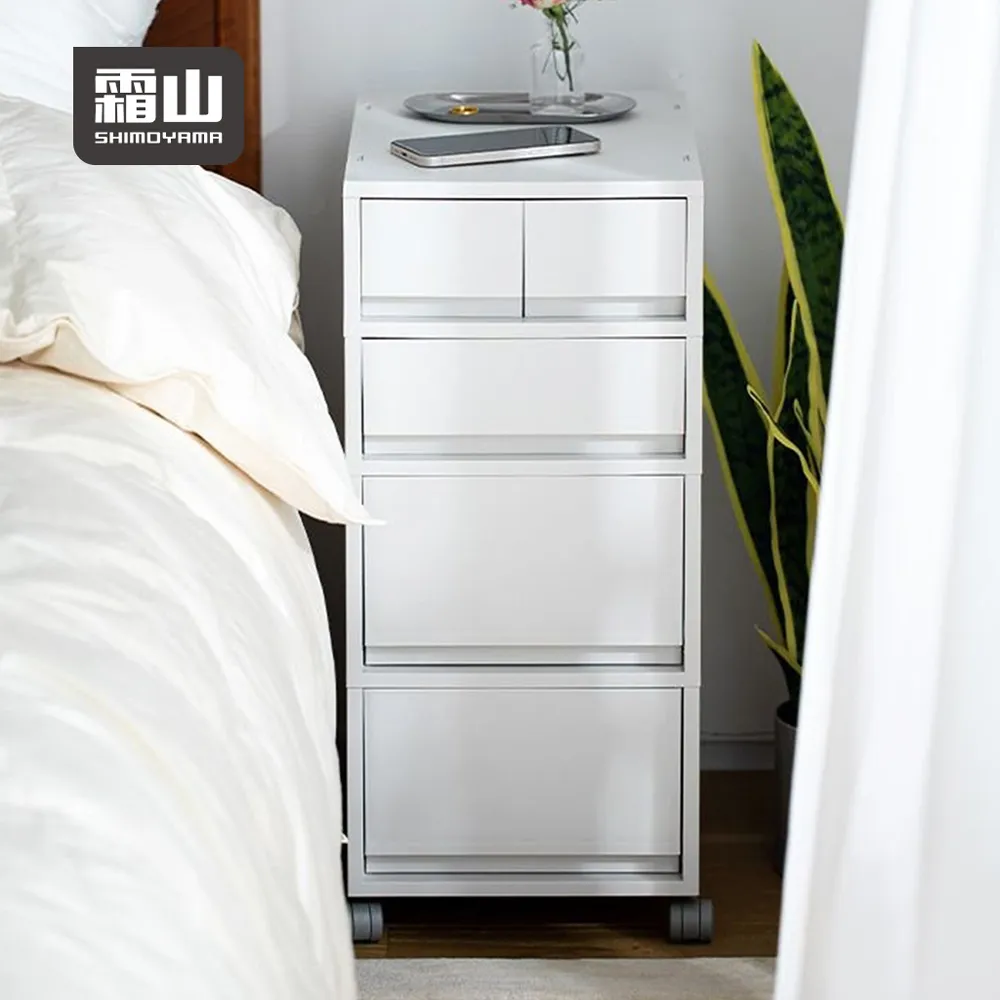 【日本霜山】移動式可層疊萬用收納/洗衣籃-3入-2色可選 (層疊收納架/廚房/衣物整理皆可用) 歷史價格詳細信息