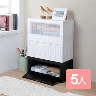 《真心良品x樹德》黑爾貨櫃屋側開組裝收納箱5入組 歷史價格詳細信息