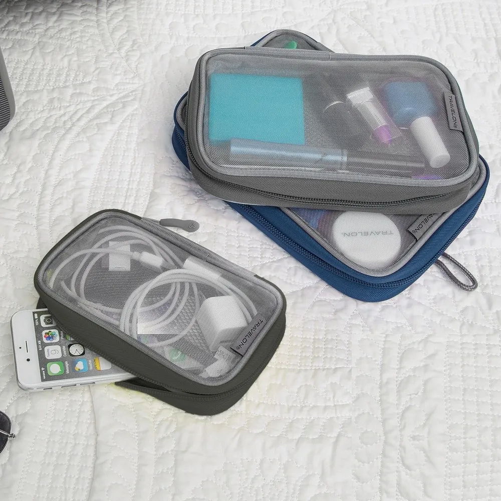 TRAVELON 冷凝扣式雙色護頸枕(灰藍) 歷史價格詳細信息