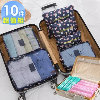 【iRoom優倍適】悠遊旅行10件組(天藍點點) 歷史價格詳細信息