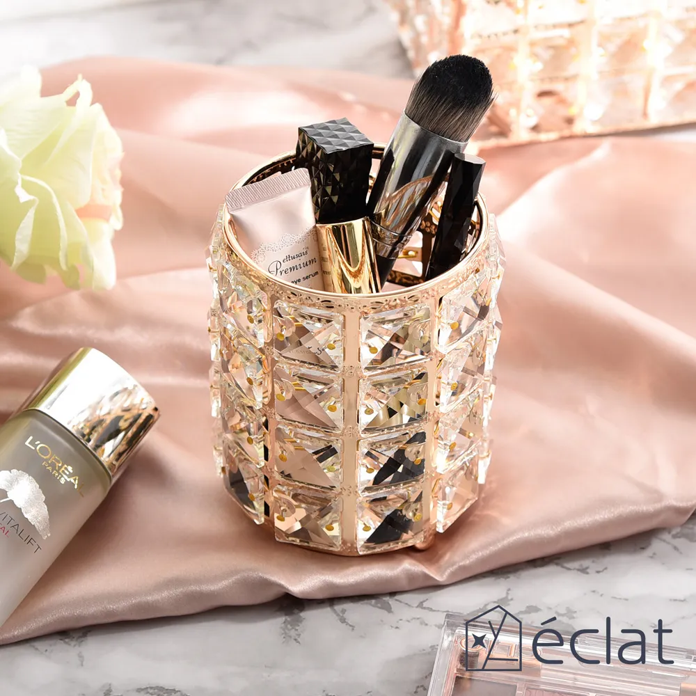 水晶筆筒收納辦公創意公司活動紀念品個性答謝客戶禮品創意刻   特艾超夯 精品 歷史價格詳細信息