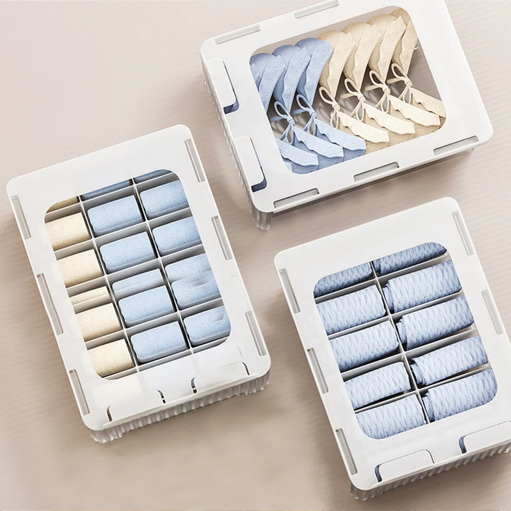 內衣收納 內褲收納 內衣褲收納 收納掛袋 衣物收納袋 內衣收納盒 家用放內褲襪子整理神器 三合一裝內衣褲分格抽屜式盒子 歷史價格詳細信息