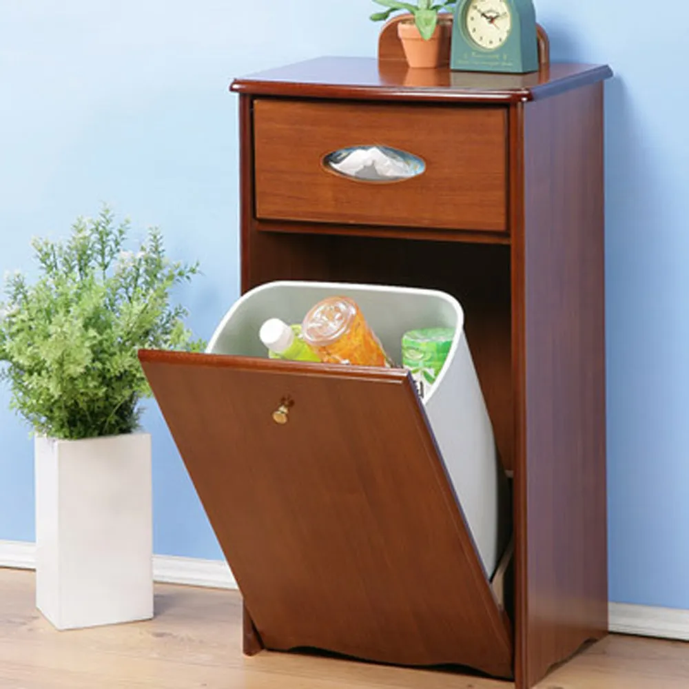 《Accessco》日系雙色厚板二格一門收納櫃/置物櫃_兩色可選(BF-23382) 歷史價格詳細信息