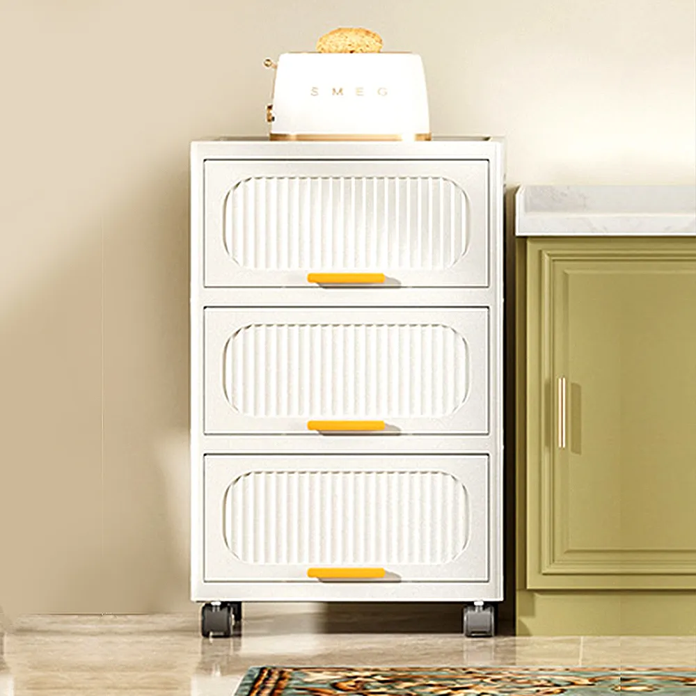 【Mr.box】40面寬摺疊雙開門四層收納櫃-附滑輪 歷史價格詳細信息