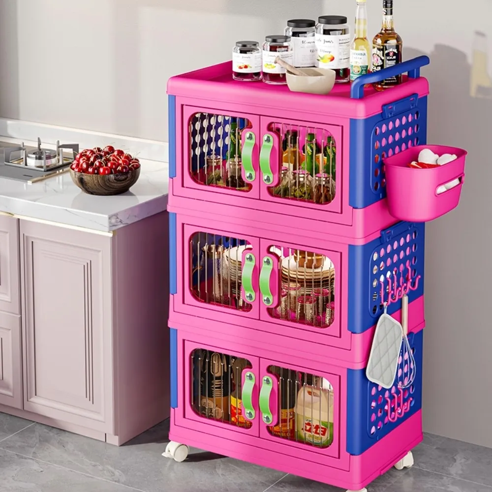 【AOTTO】47面寬三開門五層折疊收納櫃(收納櫃 置物櫃 櫥櫃) 歷史價格詳細信息