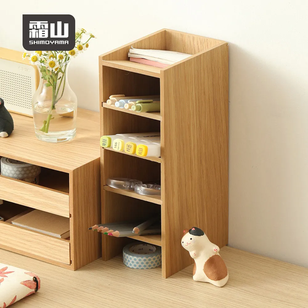 【日本霜山】木質收納架用斜口抽屜式收納盒-3入 歷史價格詳細信息