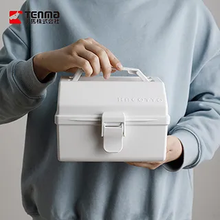 【日本天馬】HACOTTO 長形多功能PP手提式收納工具箱(加大款)-多色可選 歷史價格詳細信息