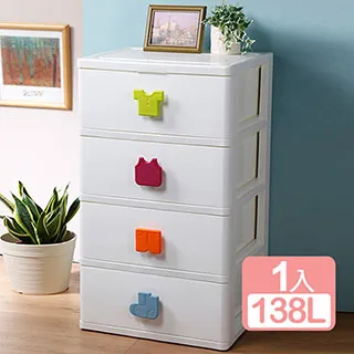 特大EQ深型四層收納櫃(附輪)-138L 歷史價格詳細信息