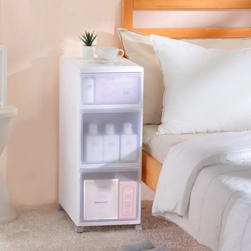 《真心良品》KEYWAY面寬18cm山田 5抽隙縫收納櫃(附輪)-1入 歷史價格詳細信息