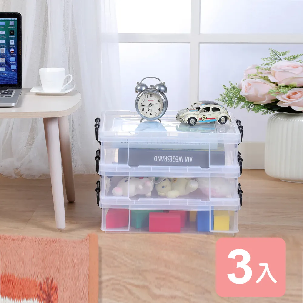 《真心良品》KEYWAY耐久型掀蓋式透明整理箱15L-6入 歷史價格詳細信息