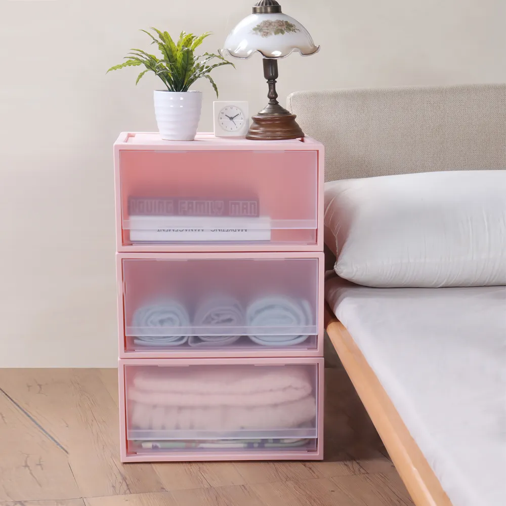 《真心良品》KEYWAY艾瑞可堆疊收納置物籃深型(大)-4入 歷史價格詳細信息