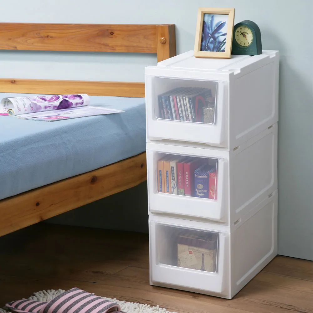 《真心良品x樹德》積木系統式單抽收納櫃22L (1入) 歷史價格詳細信息