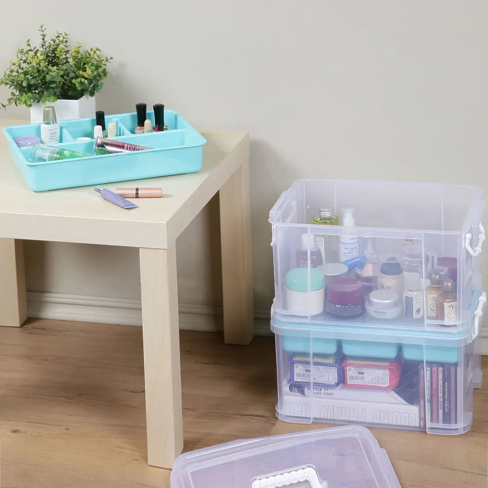 《真心良品》布蕾蒂手提雙層整理箱(9L)4入組 歷史價格詳細信息