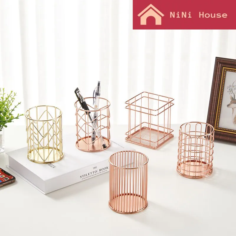 輕奢化妝刷收納桶旋轉帶蓋防塵化妝刷筒口紅美妝刷子眼線筆收納盒 歷史價格詳細信息