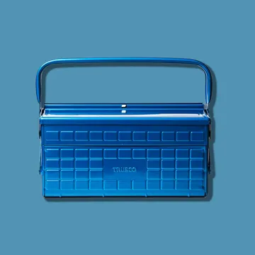 【Trusco】山型單層工具箱-鐵藍 Y-350-B 質感收納，文具控的必收 歷史價格詳細信息
