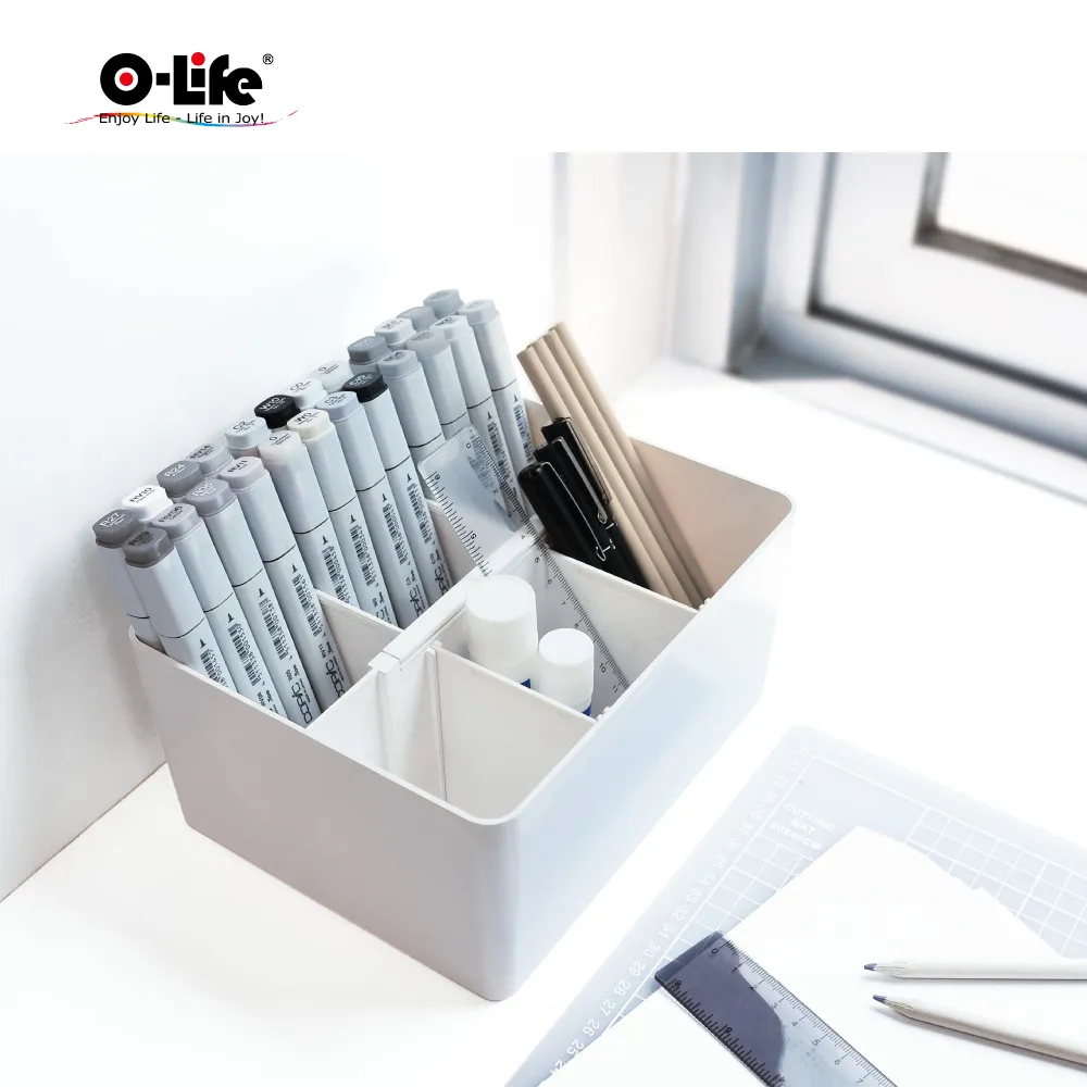 [O-Life] 桌上型整理收納盒 (360度旋轉筆筒 文具收納 辦公收納 化妝品收納) 歷史價格詳細信息