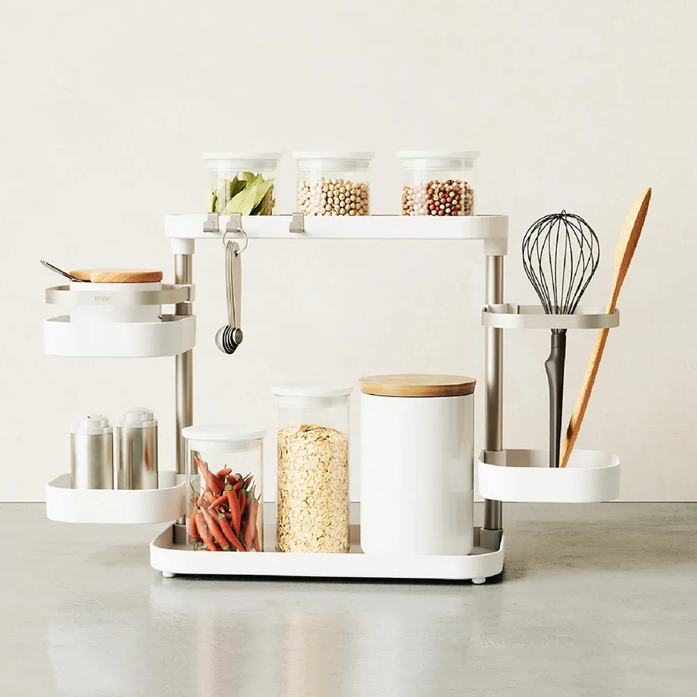 Umbra 活動式五格餐廚收納架(雲朵白) 歷史價格詳細信息