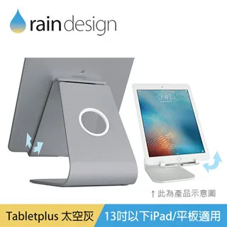Rain Design mStand Tabletplus 角度可調鋁質平板散熱架-銀色 歷史價格詳細信息