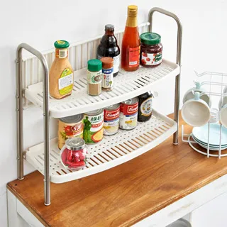 【H&R安室家】瓶罐置物架/調味料收納架/廚房收納架/桌上收納BCF74 歷史價格詳細信息