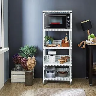 【鐵坊家具】《A十》烤箱五層專用架《含輪》鐵架 貨架 鐵力士 收納 置物 波浪架 展示架 層架 鍍鉻架 組合架 工業風 歷史價格詳細信息