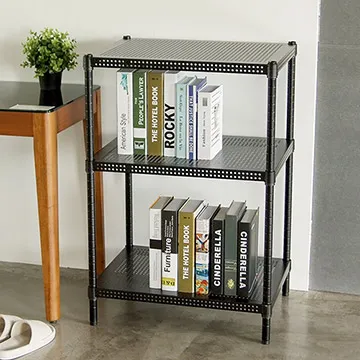 Peachy Life 鐵力士沖孔平面烤漆五層架附圍欄-60X45X180(2色可選) 歷史價格詳細信息