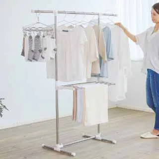 IRIS OHYAMA 不鏽鋼X型四桿伸縮曬衣架 CSPX-230S (梅雨幫手/租屋族可用/室內室外/多容量/曬棉被) 歷史價格詳細信息