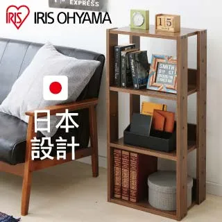【IRIS】時尚分層棕色收納架-寬40公分OWR-400(日式/分層/收納架/書櫃收納) 歷史價格詳細信息