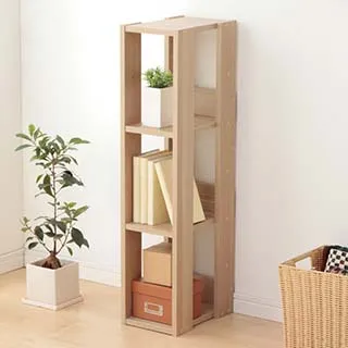 【IRIS】時尚分層棕色收納架-寬40公分OWR-400(日式/分層/收納架/書櫃收納) 歷史價格詳細信息