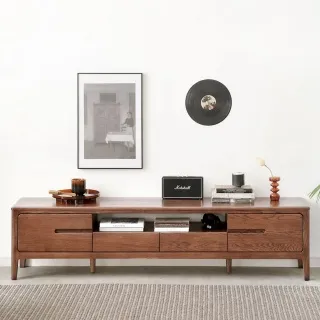 hoi! 西雅圖橡木圓角電視櫃2.2M Y9031 歷史價格詳細信息