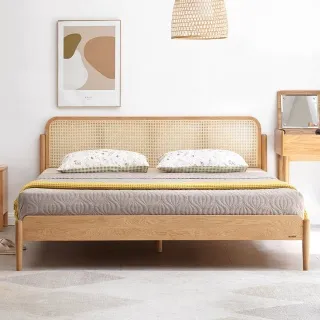 源氏木語覓藤橡木原木色雙抽床頭櫃 Y49A02 歷史價格詳細信息