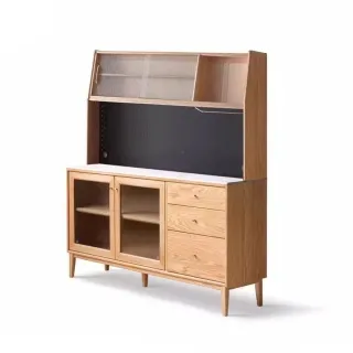 源氏木語布拉格橡木原木色收納餐櫃1.25M(不含上座) Y84Q06 歷史價格詳細信息