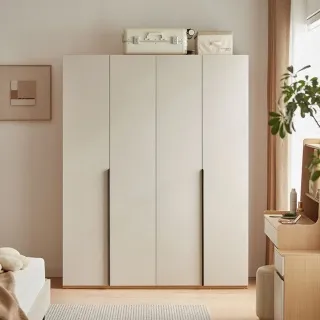 林氏木業簡約雙色四門衣櫃 OV7D-灰色 歷史價格詳細信息