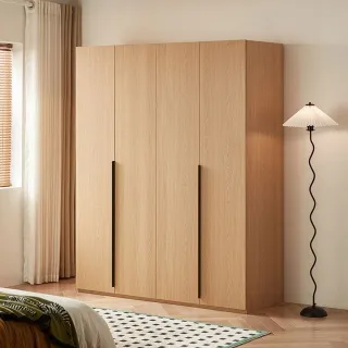 四季衣櫃 北歐實木藤編衣櫥日式小戶型民宿臥室簡約收納組合衣櫃 歷史價格詳細信息