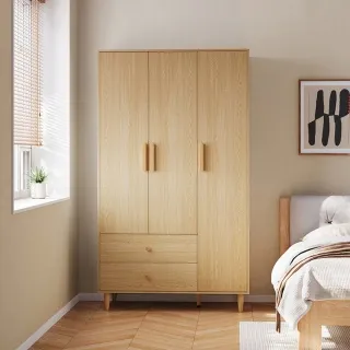 林氏木業四季小戶型三門衣櫃 OY3D-原木色 價格比較,價格查詢,歷史價格詳細信息