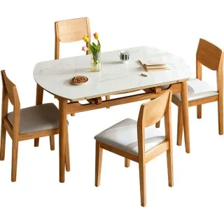 北歐岩板茶幾 造型玻璃茶几客廳桌 現代簡約客廳家用茶几 大理石紋簡約方形伸縮帶抽屜茶几 歷史價格詳細信息