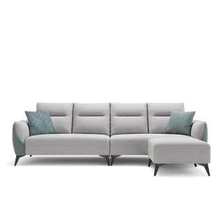 林氏木業簡約時尚科技布雙人布沙發 S098-黛青色 歷史價格詳細信息