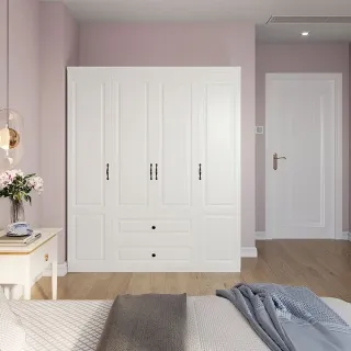 四季衣櫃 北歐實木藤編衣櫥日式小戶型民宿臥室簡約收納組合衣櫃 歷史價格詳細信息