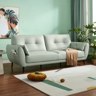 簡約科技布兒童床卡通嬰兒床軟包床1.2/1.5/1.8米實木床軟床 歷史價格詳細信息