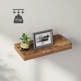 VASAGLE 工業風壁架三件組-鐵銹棕 LWS33BX 歷史價格詳細信息