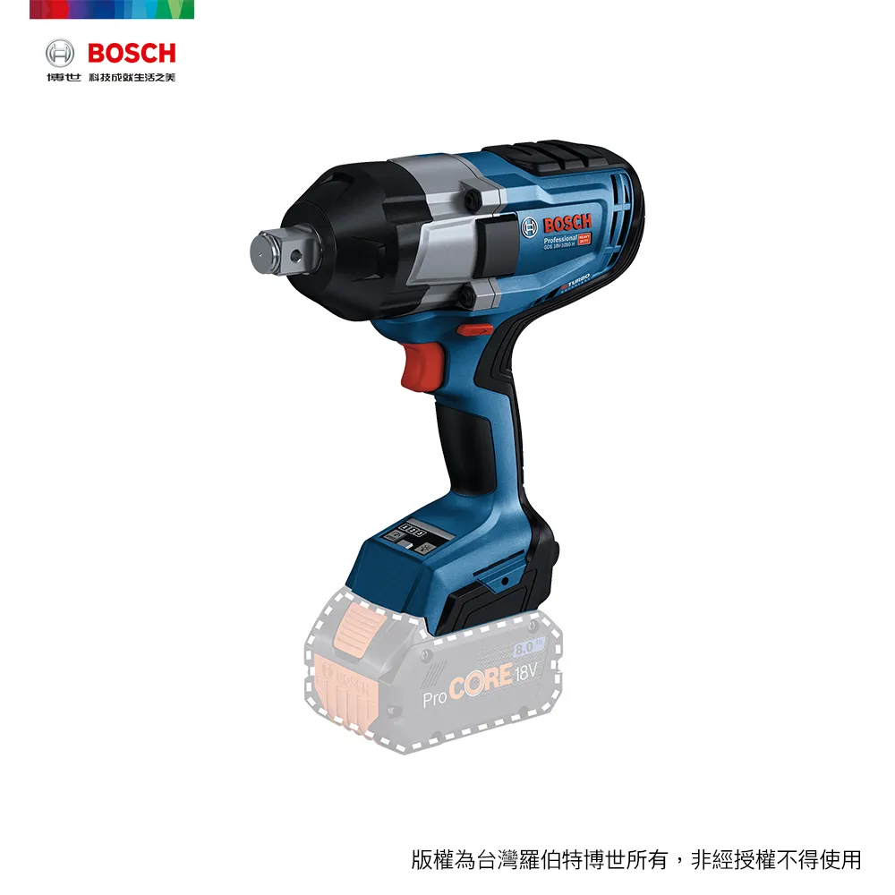 BOSCH 18V免碳刷衝擊扳手/起子機 GDX 18V-200 歷史價格詳細信息