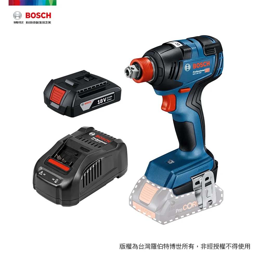 BOSCH 18V 免碳刷衝擊板手/起子機 GDX 18V-200 (4.0Ahx1) 歷史價格詳細信息