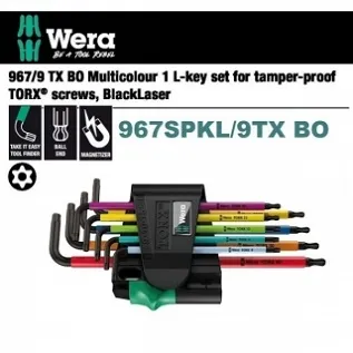 【Wera】彩色膠套固定鋼珠球頭六角扳手9支組(950SPKL/9 SM HF) 歷史價格詳細信息