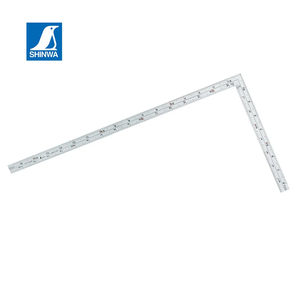 日本 SHINWA 鶴龜 雙面角尺 1尺6寸50公分 寬薄型 曲尺 木工角尺 日本製 34352 歷史價格詳細信息