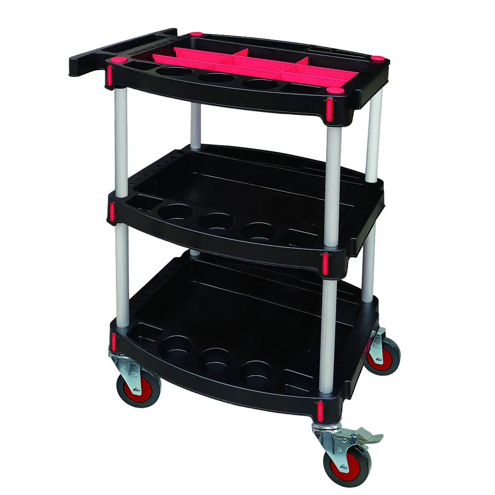 HUA SHUO 華塑 黑色 大型三層推車(全配) RA-808LB 歷史價格詳細信息